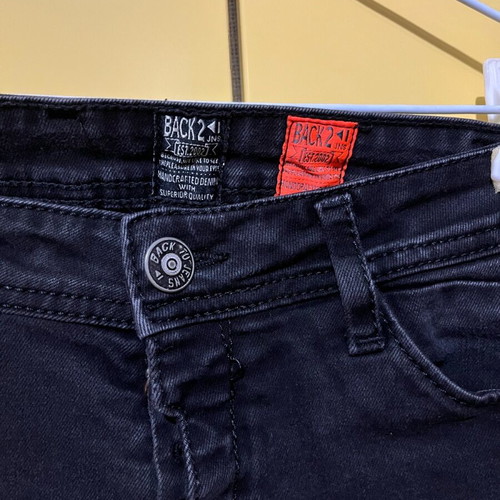 Back2jeans slim fit black jeans like new