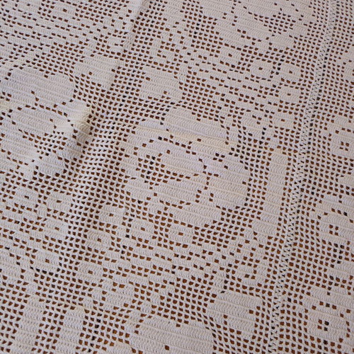 Handmade blanket 170x200 like new