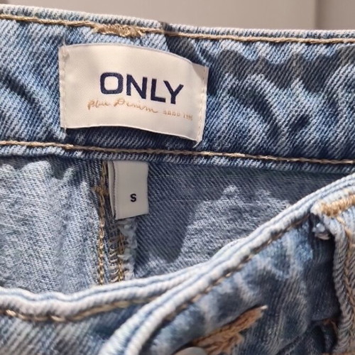 Only denim shorts size S, blue