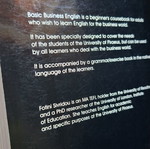 Basic Business English book like new