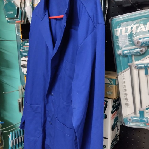 Work smock blue size large new