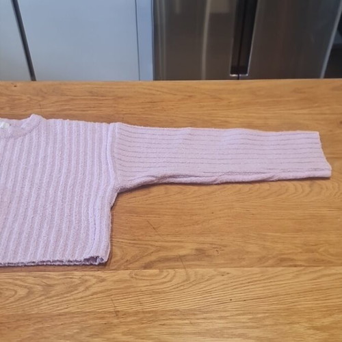 Bershka lilac short pullover like new