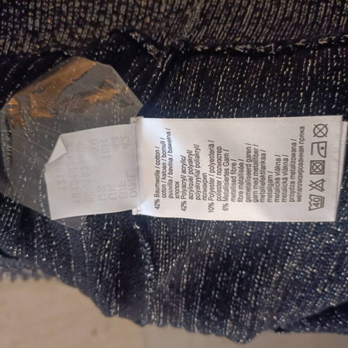 Paola women's blouse new black and gray size XL