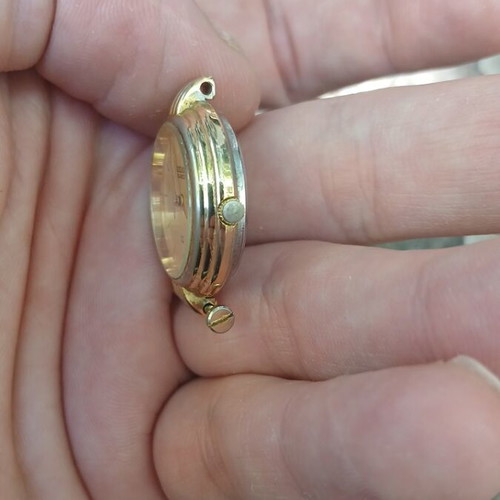 Seiko Quartz Watch gold plated, like new