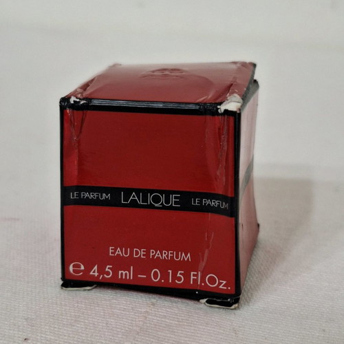 Lalique France Miniature 4.5ml Perfume EDP Le Parfum with box