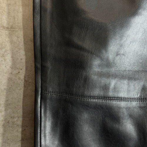 Leather pants Zara like new, black, elastic waist, size XS