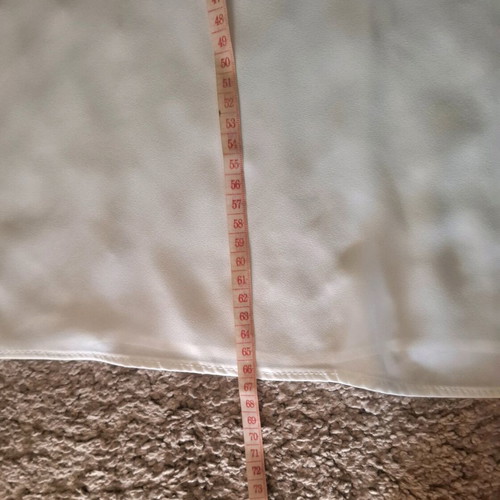 Pierre Cardin white shirt with tie and unique sleeves like new