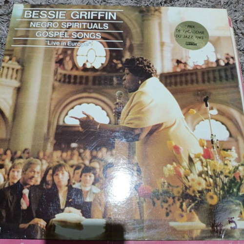 Bessie Griffin Negro Spirituals Gospel Songs vinyl like new, jazz