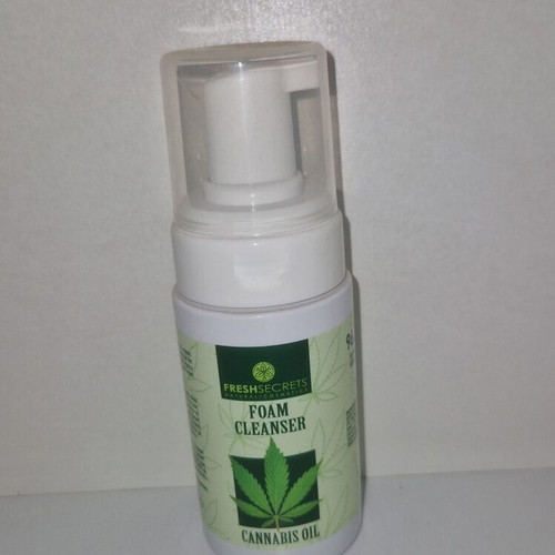 Foam cleanser cannabis new