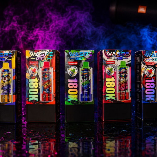 Crystal Vape 180000 Puffs Premium Edition 8-in-1 Flavors
