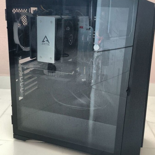Desktop PC Tower with Gigabyte B550M DS3H and AMD Ryzen 7 5800X