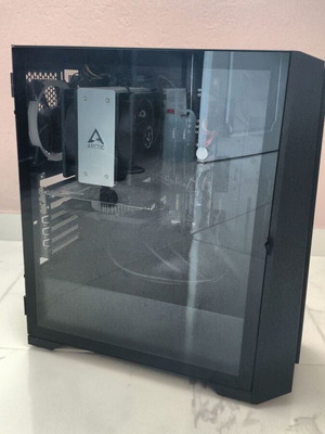 Desktop PC Tower with Gigabyte B550M DS3H and AMD Ryzen 7 5800X