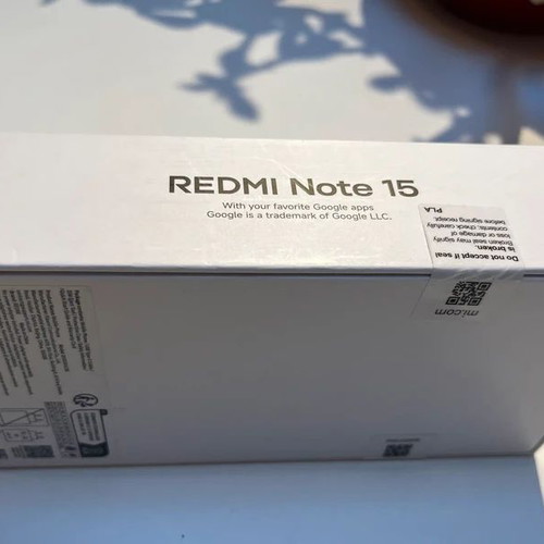 Xiaomi Redmi Note 15 6GB/128GB Glacier Blue smartphone