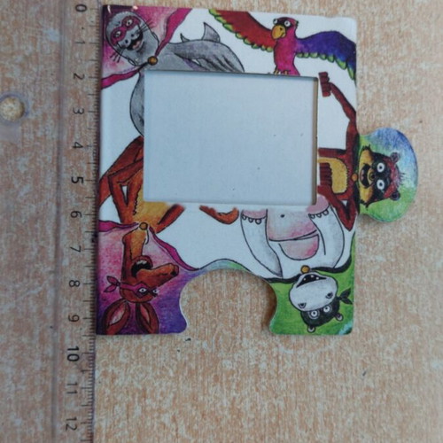 Puzzle magnet for fridge new