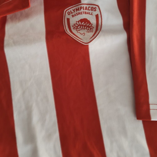 Olympiacos Nike Basketball Jersey used, authentic Dri-Fit XL