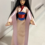 Disney Store 2014 Princess Mulan doll with movable joints, like new
