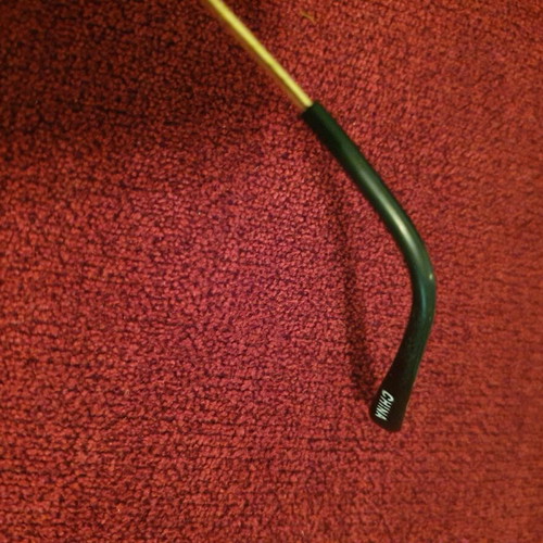 Sunglasses new, gold color
