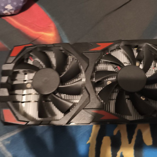 Rx 580 2048sp 8GB graphics card with custom Arctic P12 fan