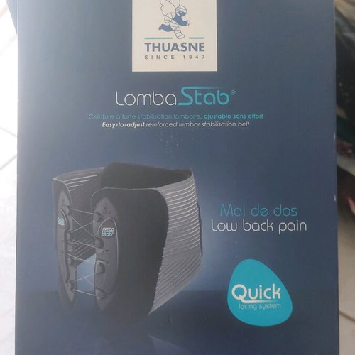Thuasne LombaStab lumbar belt new with special adjustment cords