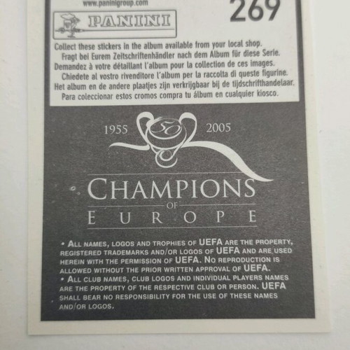 Kostoulas Olympiacos 2005 sticker like new, collectible