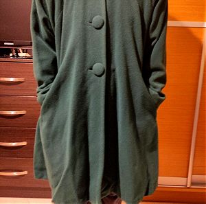 Παλτό γυναικείο vintage (s) πράσινο.