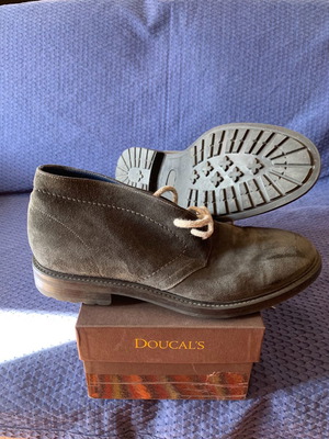 Παπούτσια casual Doucal’s μεταχειρισμένα, γκρι, μέγεθος 45
