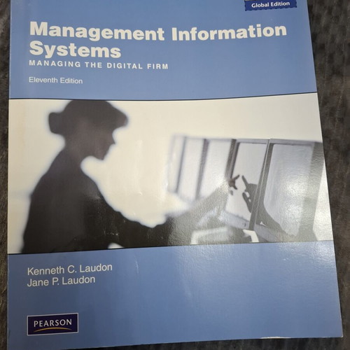 Management Information Systems 11th edition Pearson like new
