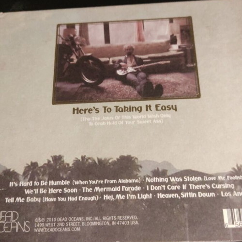 Phosphorescent Here’s To Taking It Easy CD used, rock