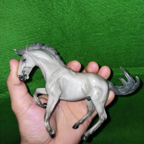CollectA Lusitano Stallion Grey horse figure used 2011