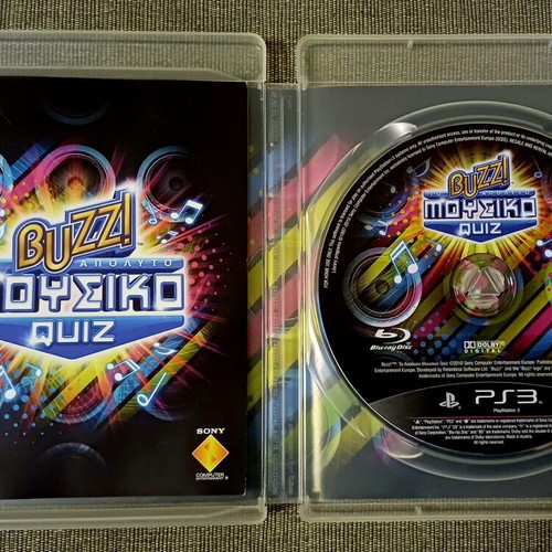Buzz Music Quiz PS3 used