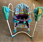  Fisher Price Relax Μωρού Κούνια Smart Stages με Μουσική 3 σε 1 για Παιδί έως 18kg