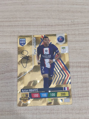 Kylian Mbappé Top Master gold sticker 100/100/100/300