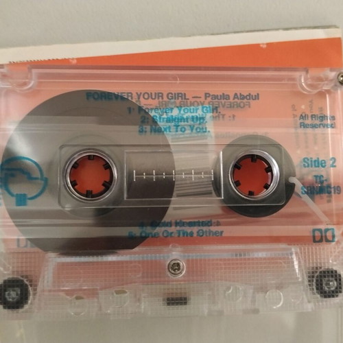 Paula Abdul Forever Your Girl cassette tape used
