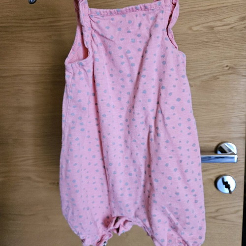 Mothercare baby rompers used 6-9 months for girl, 100% cotton
