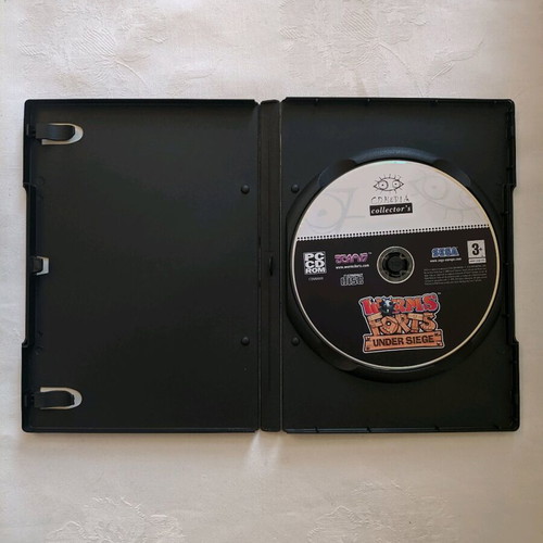 Worms Forts: Under Siege PC game like new