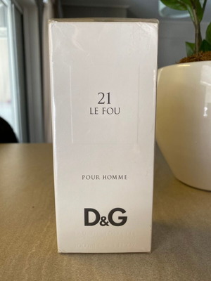 D&G Anthology 21 Le Fou Eau de Toilette 100ml new sealed, discontinued