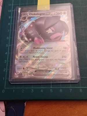Oinkologne EX κάρτα Pokémon καινούργια (158/198)