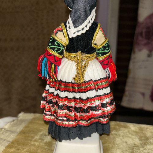 Traditional Thessalian doll with base