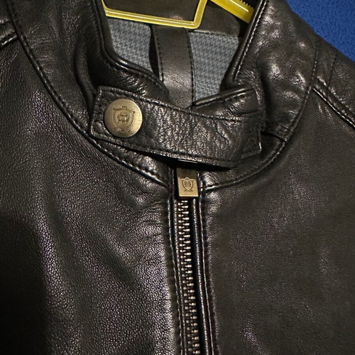 Massimo Dutty leather jacket new, size M, black