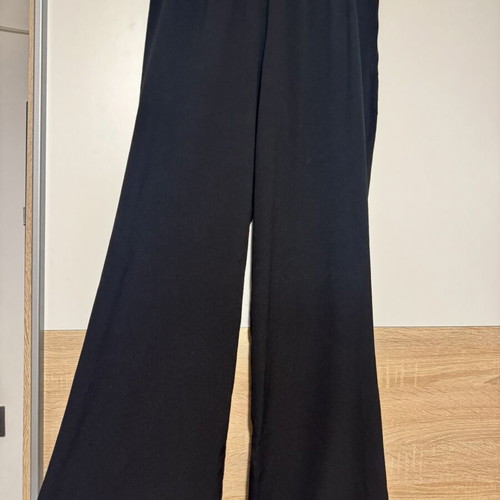 Zara palazzo pants like new, size M 38 10, black