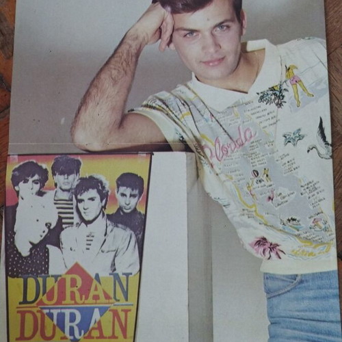 Dimitris Saravakos poster used with edge wear