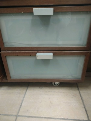 Bedroom set with double bed used