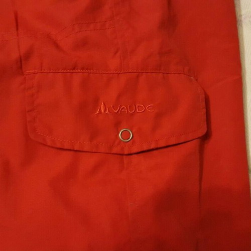 Vaude 3/4 Outdoor 3xDRY pants trouser new, size 42, red