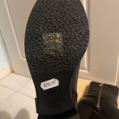Michael Kors boots new, black leather, size 36.5