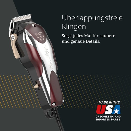 Wahl Magic Clip Fading hair clipper V5000 with 8 combs like new