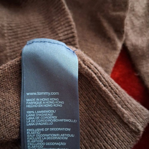 Tommy Hilfiger πουλόβερ καφέ L σαν καινούργιο