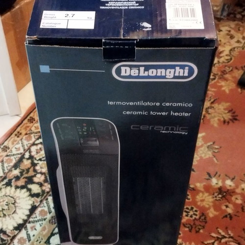 De'Longhi Ceramic Tower Heater HFX65V20 Like New