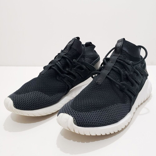 Adidas S80110 Tubular Nova Primeknit sneakers used, size 45-45.5, black
