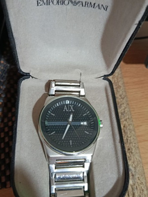 Armani Exchange AX ανδρικό ρολόι μεταχειρισμένο, ασημί