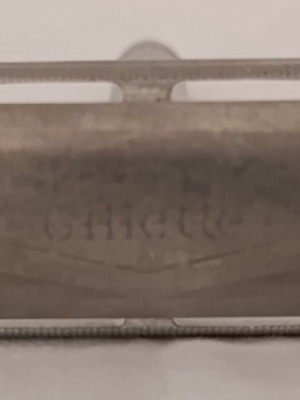 Gillette Tech ξυράφι ασφαλείας vintage μεταχειρισμένο από τη δεκαετία του 1950